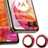 (2 Set for Motorola Razr 50 Ultra Camera Lens Protector, Scratch-Resistant HD Clarity Ultra-Thin Tempered Glass (Red)