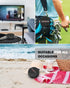Inwa Portable Bluetooth Speaker, Bike Speaker with Speed Display, Wireless Speaker with 480 Mins Playtime for Riding,