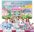 YTHKJS 5 3FT * Rainbow Dollhouse Birthday Party Backdrop Decorations,Rainbow Dollhouse Theme Party Supplies