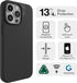 ZAGG Manhattan Snap Case for iPhone 15 Pro Max, Premium Silicone, Durable Graphene Material, Sage Green