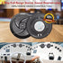 Pyle Marine Speakers, 6.5 Inch 2 Way Waterproof Outdoor Audio System, 240 Watt Power, 1 Pair, PLMRS6B Black