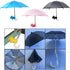 3 Pcs Phone Umbrella Cell, Outdoor Sun Phone Umbrella with Suction Cup Stand, Adjustable Piggy Suction Cup Sunshade