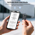 Hendari 1 Pack, 5.3 Keys/Luggage/Backpack CR2032 Air Tracker Tag Black - Bluetooth Tracker and Item Finder Work