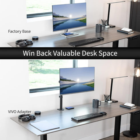 VIVO Quick Attach VESA Adapter, Designed for HP M-Series Monitors, VESA 75x75mm and 100x100mm Conversion Kit