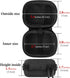 Geekria Shield Earbuds Case for JBL Vibe Buds 2/Flex 2/Beam 2, Tune Buds 2, Hard Shell Travel Bag with Carabiner Clip