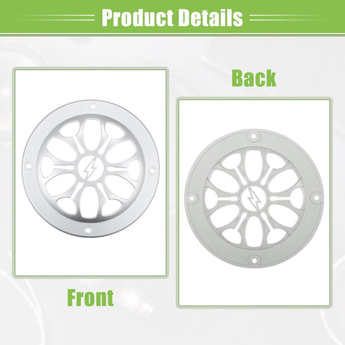 ACROPIX 3" Car Speaker Grills Cover | Round Audio Speaker Subwoofer Guard Protector (Pack of 4)