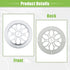 ACROPIX 3" Car Speaker Grills Cover | Round Audio Speaker Subwoofer Guard Protector (Pack of 4)