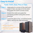 Kalevel Brown Speaker Cloth, Stereo Mesh Fabric for Speaker Repair, Adhesive for Home Speakers