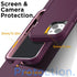 AICase iPhone 14 Plus (6.7") Heavy Duty Rugged Case with Glass Screen Protector, Shockproof & Dust Proof Military