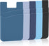 Senose Cell Phone Wallet - Silicone Sticky Credit Card Holder for iPhone,