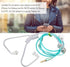 Yunseity Air Tube Headphones, Universal 3.5mm Bilateral Air Tube Earbuds, Anti Radiation Headphones with Noise Cancellation and Premium Sound, for Tablets Laptops Cell Phones (Green)