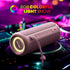 MIATONE Portable Bluetooth Speaker, 36W Stereo Sound, Bass Boost, Bluetooth 5.3, TWS Pairing, Pink