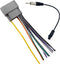 Aftermarket Radio Stereo Wiring Harness Adapter for GM Dodge Ram Journey Avenger
