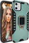 MODOS LOGICOS Case for iPhone 11 - Dual Layers Shockproof Protective Phone Case with Built-in 360 Metal Kickstand