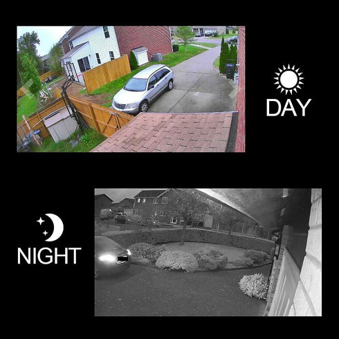 SV3C 4MP POE IP Camera - Outdoor Security Camera with Two Way Audio, Night Vision, Motion Detection, IP66 Waterproof