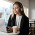 MAIRDI PC Headset with Microphone, USB Computer Headset with Mic for Laptop Teams Zoom Office Work