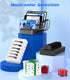 CREATIVE DESIGN 50W Charging Station, 6 Port Multiple USB Charger Station with 6 Cables for iPhone, iPad, Kindle, and