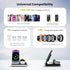 Jabees 4-in-1 15W Bedside Charging Dock: Wireless Charger + Night Light for iPhone, Samsung, Apple Watch & AirPods