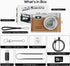 Dienspeak 1080P 12MP 32GB Mini Retro Camera with Video, Photos, Keychain Digital Camera, Ultra-Compact Tiny Camera