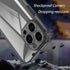 siduater Strap Holder Case for 6.1" iPhone 12 Pro, Clear Soft TPU Protective Shockproof Bumper