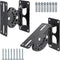 JUXYES Heavy Duty Surround Sound Speaker Wall Mount Bracket, Swivel Mounting for 8" 10" 12" 15" Speakers, Pair