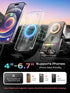 Zrpot 15W Phone Holders for Car, Cell Phone Mount Wireless Car Charger with Induction Opening and Closing Air Vent