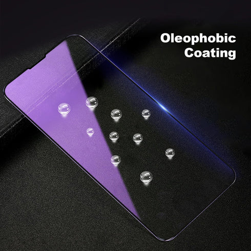 ZUSLAB Tempered Glass Screen Protector for iPhone 15 Plus 6.7" (2023) - Anti Blue Light, 9H HD, Full Coverage, 2 Pack.