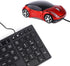PCTC Cool Sport Car Shape USB Wired Optical Mouse for Laptop or Office Desktop, Ergonomic, 1000DPI, 2 Headlights, 3