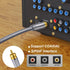 RCA Extension Cable Digital Coaxial Audio Cable Gold-Plated RCA Cables Male to Female Subwoofer Cable for Home Theater