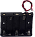 LampVPath (Pack 2 5 5 of AA Battery Holder with Leads, AA Battery Holder with Wires