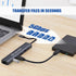USB Hub 3.0, 7 in 1 Docking Station with 1000M Ethernet, 4K HDMI, 2 USB3.0, 100W PD, SD/TF Card Reader