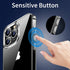 Compatible Clear Case for iPhone 13 Pro Max, Transparent Shockproof Phone Case, Slim Anti-Scratch Hard PC Back Cover