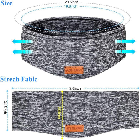 Sleep Headphones & Ear Warmers Headband, Ear Muffs, Ear Covers for Daily Wear, Outdoor Sports, Running, Nap