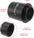 Alstar C Mount to 1.25" Video Camera Barrel Adapter Telescope Astrophotography - for one C-Mount (male thread) to 1.25" eyepiece convertor for telescopes