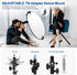 WELLMAKING 32 Inch (80cm) 5 1 Reflector Photography, Collapsible Light Reflector with Bag & tilt Adapter, in Handle