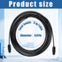 Gtziqa 10 10ft 3meter Optical Audio Cable Feet, / Optical Cable for Soundbar Ultra Thin Cord Fiber Optic Cord