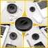 9 Pcs Charging Cord Organizer Black Portable Charger Cord Holder, Retractable Cable Management for Home Office