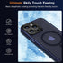 MOCCA Slim Shockproof Case for iPhone 13 Pro Max 6.7", Deep Blue, with MagSafe, Glass Screen & Camera Lens Protectors.
