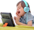 V1 Kids Headphones, Wired Stereo Foldable Tangle-Free 3.5mm Adjustable On-Ear Headphones for Kids for School/Toddlers/Childrens/Teens/Boys/Girls/Ipad/Tablet/Kindle/Phones/Travel/Plane (Green)
