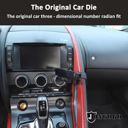 Car Phone Mount for Jaguar F-Type 2013-2024, Central Control Armrest Accessories (Style A)