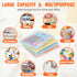 FUIJOL 11.5x8.5 Inch, 10 A4 (8.5 11.5inch-10pcs) Photo Storage Box Pcs Portable Board Game Storage Container, Paper