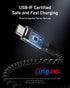 240W 100-Year 17 S24(3 Anker Prime USB C to USB C Cable, Fast Charging Cord, Upcycled-Braided Nylon with Bend