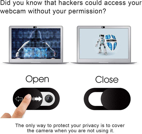 ATWATEC 11, 11 11 Privacy Camera Cover Security Blocker Webcam Closure Black Compatible with iPhone Pro, Pro Max