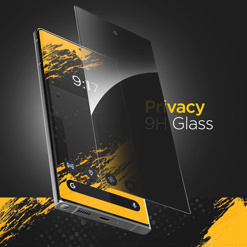 magglass Privacy Guard for Samsung Galaxy S24 Ultra Screen Protector, Anti Spy Tempered Glass Guard with Easy Applicator