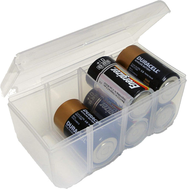 Dial Industries B330FN Battery Organizer Case 8 D Clear by Dial Industries, Inc.