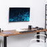 VIVO Height Adjustable 17 to 32 inch Single Monitor Articulating Wall Mount for Standing Workstations