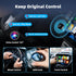 MYCIMRE 2026 2 1, 10+ 11+, New Wireless CarPlay Adapter for Apple iPhone Android Auto in Mini USB CarPlay Dongle Wired