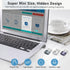 Mouse Jiggler Undetectable Metal USB Mover with Switch Button, Automatic Mini Shaker with 2 Jiggle Modes, Plug & Play