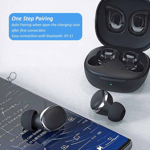 Kamon K11 Wireless Earbuds with Wireless Charging Case, Bluetooth 5.3, Touch Control Waterproof, in Ear Stereo