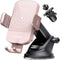 CHGeek Wireless Car Charger, 15W Fast Charging Auto Clamping Phone Holder for iPhone and Samsung Galaxy Models